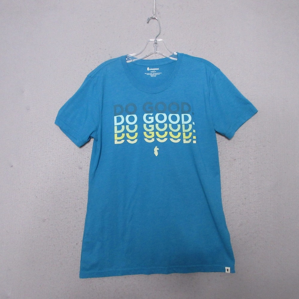 Cotopaxi T-Shirt Women‎ Do Good Graphic Tee Organic Cotton Recycled Outdoor